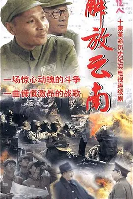 解放云南海报剧照